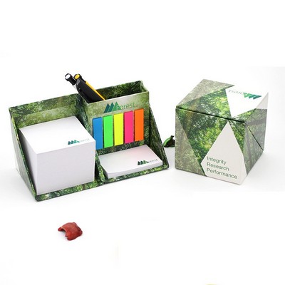 Multi Function Memo Cube Box