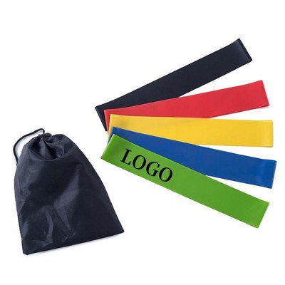 5 pcs Yoga Resistance Band with Pouch