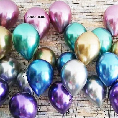 12'' Metallic Latex Balloon 50PCS