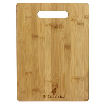 13" Bamboo Cutting Board with Handle