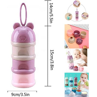 3 Layers Baby Milk Powder Dispenser