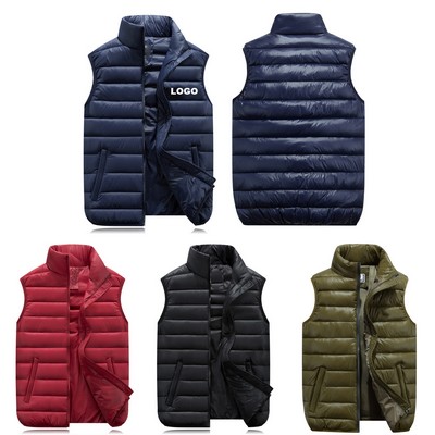 Mens Winter Cotton Down Vest