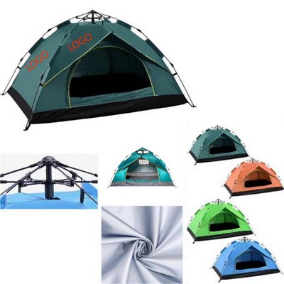 Comfortable 3 Person Foldable Camping Tent