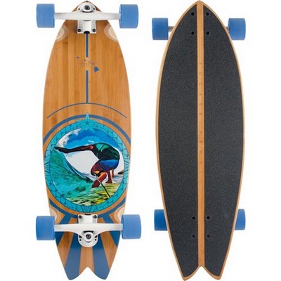 Branded Longboard Cruiser