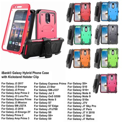 Kidder Galaxy A15 Shockproof Case with Belt Clip and a Kickstand (Pink)