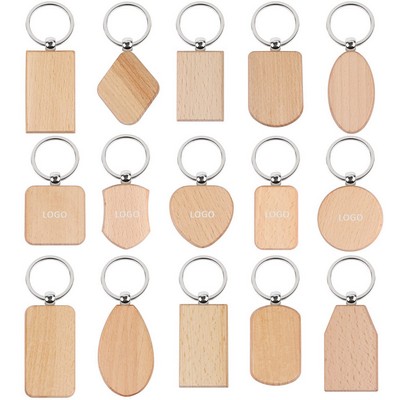 Customized Wooden Keychain