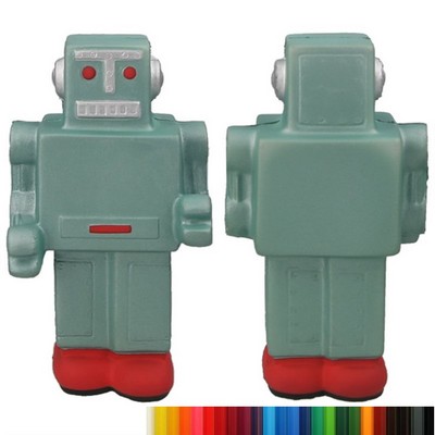 Foam Vintage Robot Stress Reliever with Your Logo