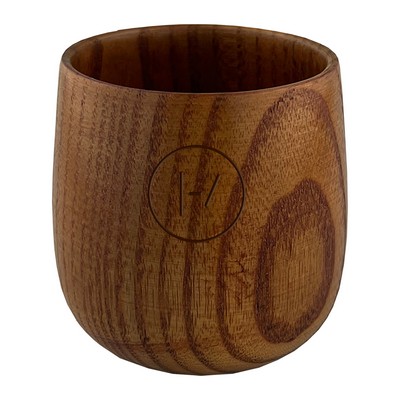 Large Wooden Coffee Cup