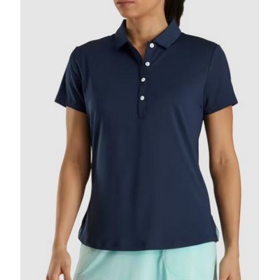 FootJoy® Women's Navy Blue Short Sleeve Shirt