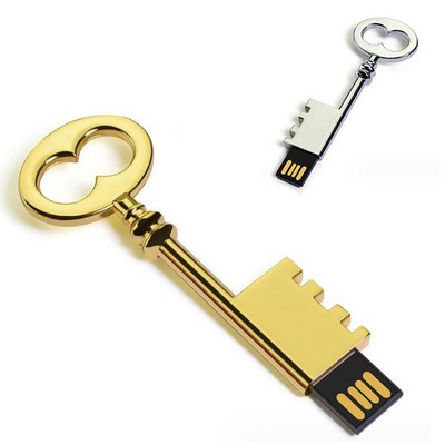 Metal Key Shape USB Flash drive 8GB