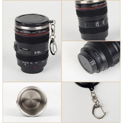 2 Oz. Camera Lens Mug with Key Ring