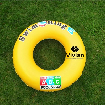 Inflatable swimming ring