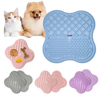 Silicone Slow Feeder Lick Mat for Pets