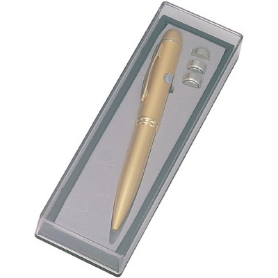 Gold Laser Pointer Pen