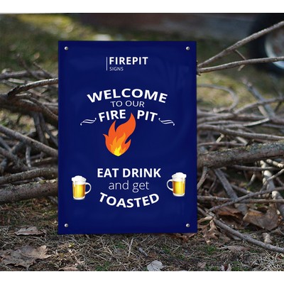 Firepit Signs (1ft x 1ft/Sqft)