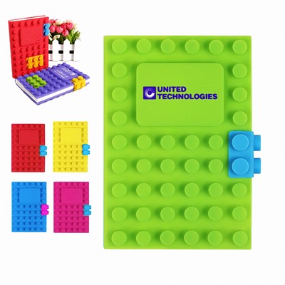 A6 Silicone Building Block Notebook