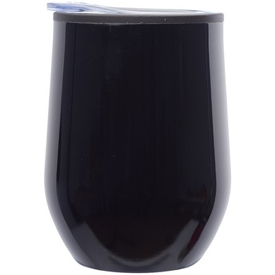 Shelby Stemless Wine Glasses with Lid - 12 oz