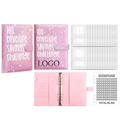 100 Colorful Binder for Cash Envelope Budgeting