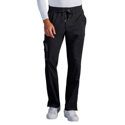 Healing Hands® - HH X DR KWANE - Men's Virgil Mid Rise Zip Pull-on Scrub Pants