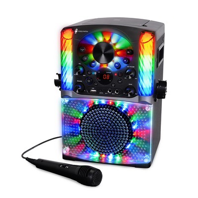 Singing Machine Bluetooth Black Karaoke System w/CDG