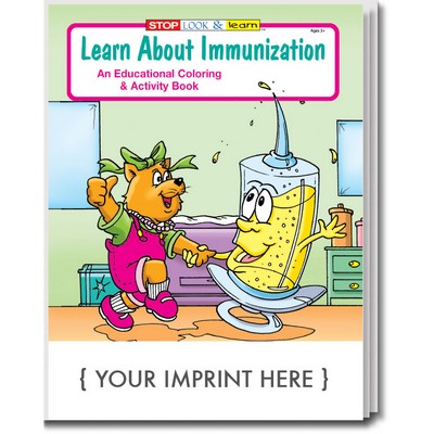 Learn About Immunization Coloring Book Fun Pack