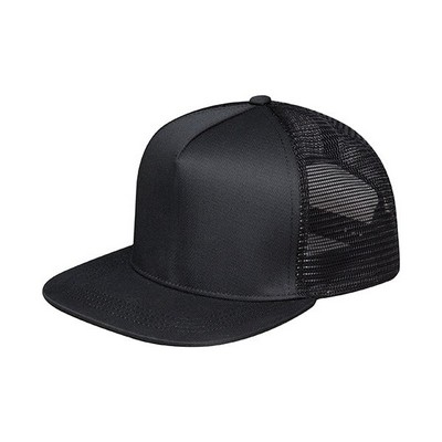 Mega Cap™ Flat Bill Snapback Trucker Cap