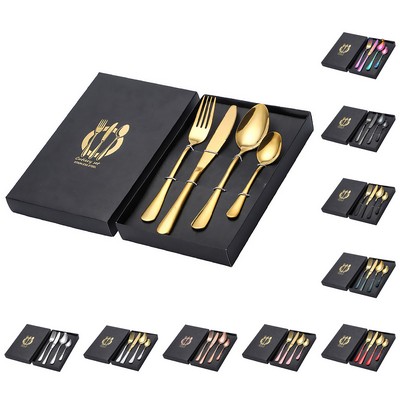 4 Piece Stainless Steel Cutlery Set