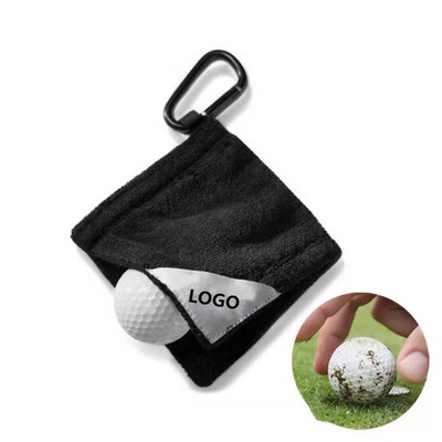 Portable Microfiber Golf Ball Towel