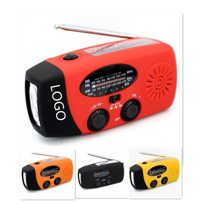 Emergency Solar Hand Crank Portable Radio