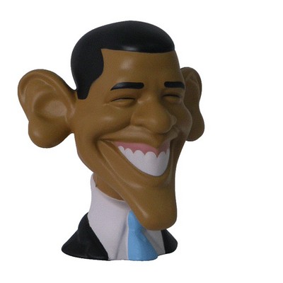 Barack Obama Head with Smile Stress Reliever