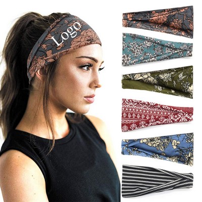 Wide Women Boho Headbands