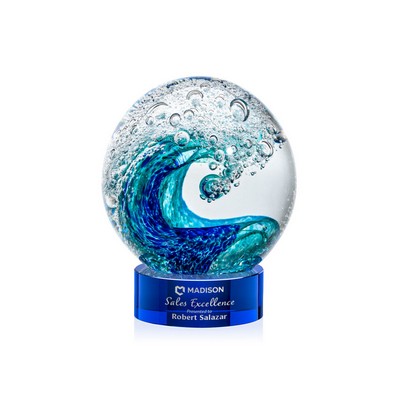 Surfside Award on Stanrich Blue - 4" Diam