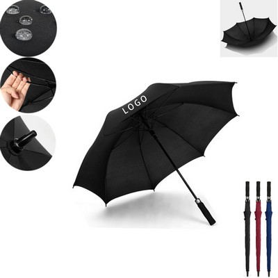 Automatic Open Golf Umbrella 8 Fiber Ribs