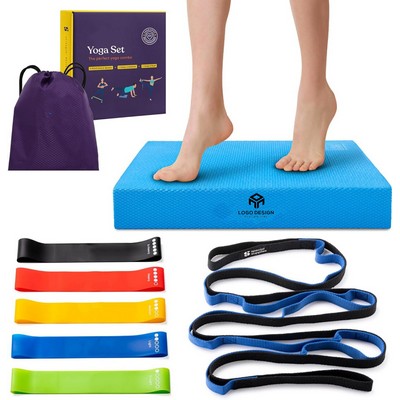 Yoga Stretch Strap Physical Therapy Tool