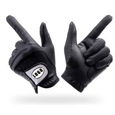 Unisex Left Hand Leather Golf Glove