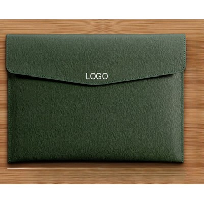 Leather Document File Folder