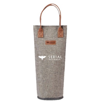 1-Bottle Insulated Wine Tote Carrier