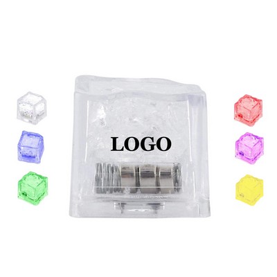 LED Decoration Plastic Ice Shaped Cubes