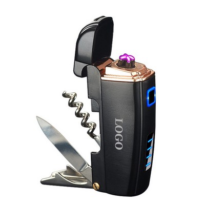 X-Arc Lightning Lighter With Bottle Opener And Knife