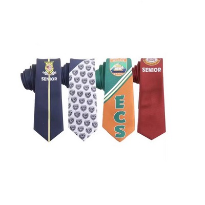 School Ties with Custom Logo