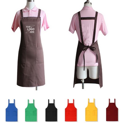 Customizable Full-Length Kitchen Apron for Cooking and Baking