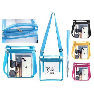 Clear Stadium-Approved Crossbody Purse