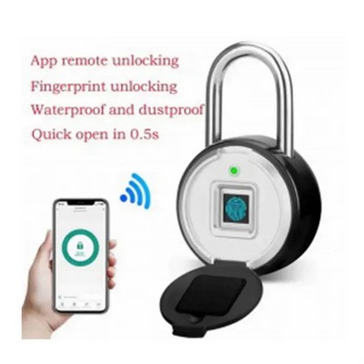 Smart Fingerprint Padlock for Secure Keyless Access and Protection