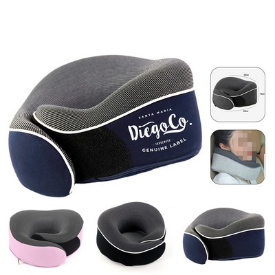 Memory Foam Travel Neck Support Pillow