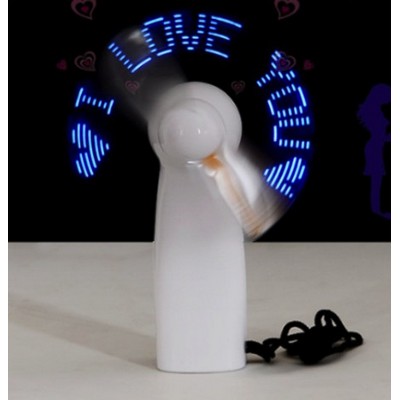 LED Hand Held Pre Programmed Message Fans