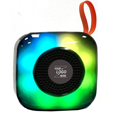 Portable Wireless LED Speaker