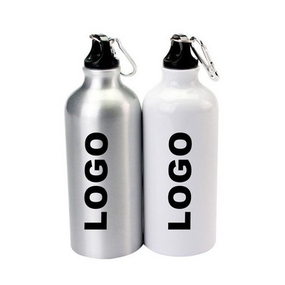 Aluminum Sports Bottle With Carabiner