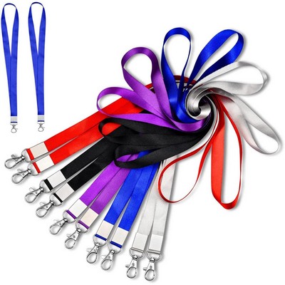 Full Color Lanyard With Metal Clip