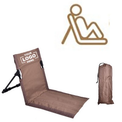 Portable Folding Beach Chair with Lumbar Support