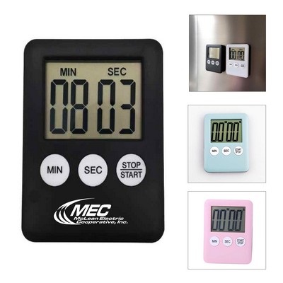 Magnetic LCD Digital Timer Alarm